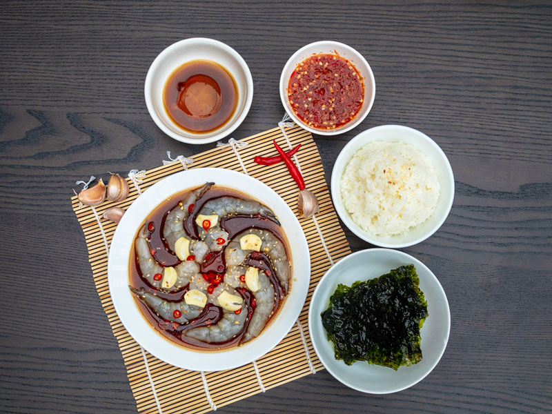 กุ้งดองเซต 169 บาท