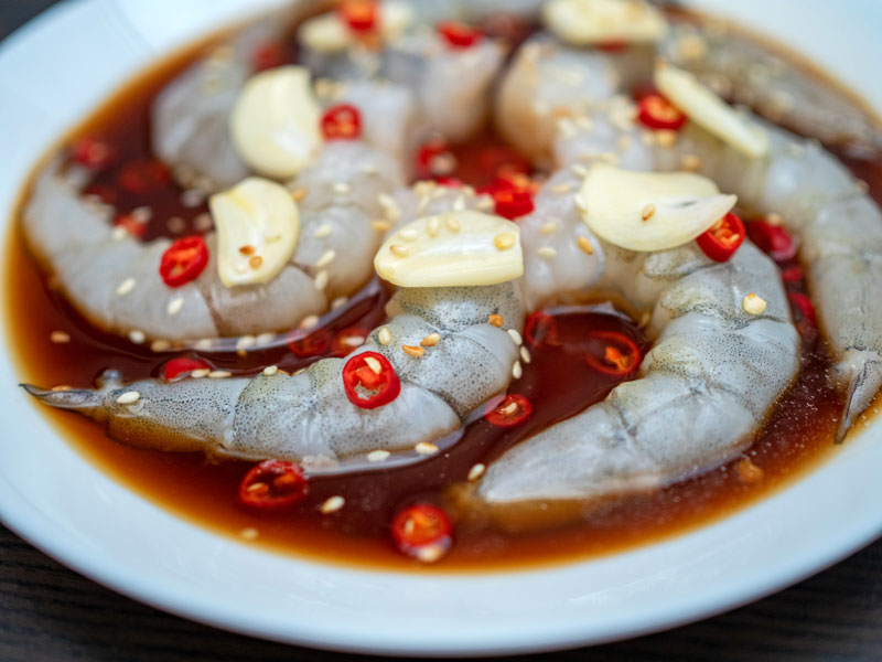 กุ้งดองเดี่ยว 149 บาท